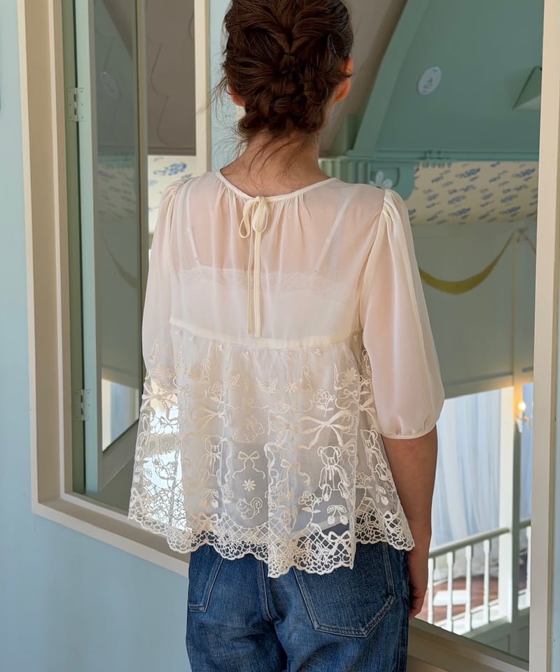 受注・M】シュシュブラウス(2色展開) | yukiemon