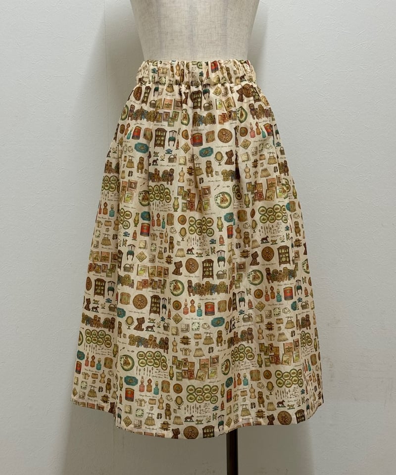 現物・3L】蚤の市スカート | yukiemon
