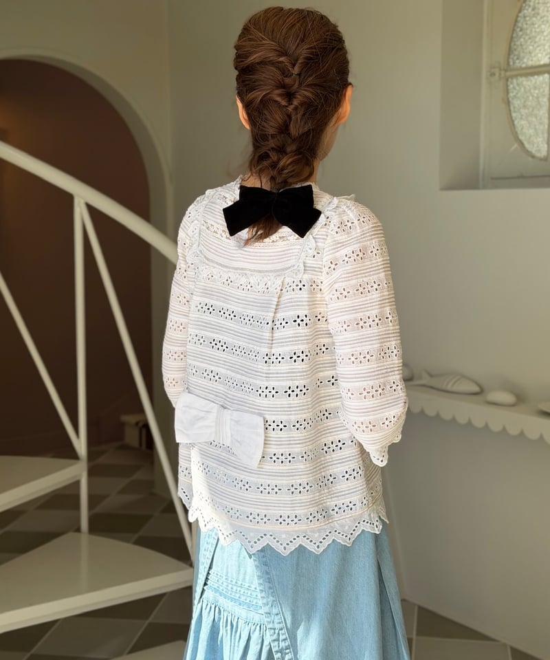 数量限定受注・3L】ミルフィーユブラウス | yukiemon