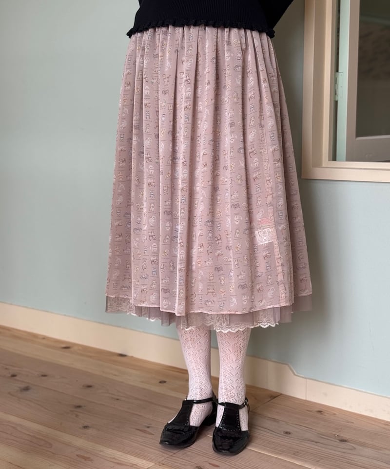 yukiemon スカート　3L 3L】リバテキチュチュスカート | yukiemon