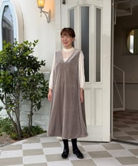 【現物・M】ベルベットたっぷりジャンスカ