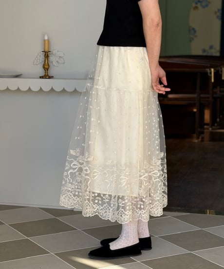 【現物・3L】シュシュスカート