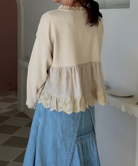 【現物・M】レーシースエットプルオーバー