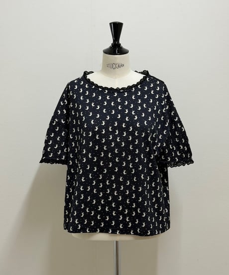【現物・M】テキスタイルシューTシャツ