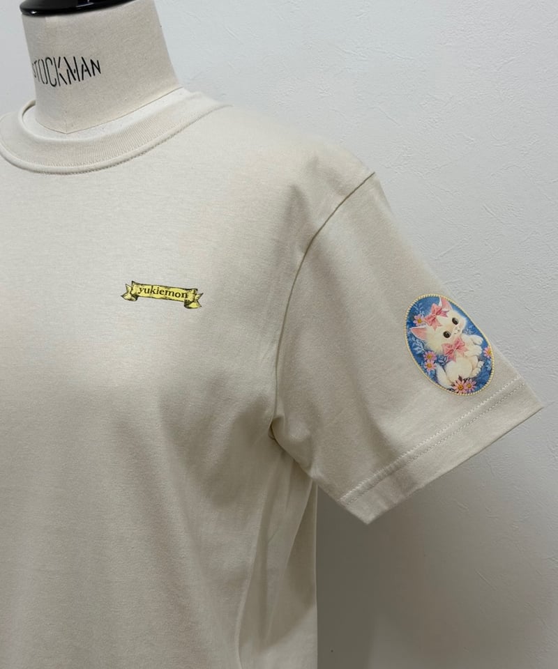 受注・M/3L/XL】ペタペタプレーンTシャツ ・ねこ | yukiemon