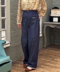 【現物・M】リボンチャームデニムパンツ