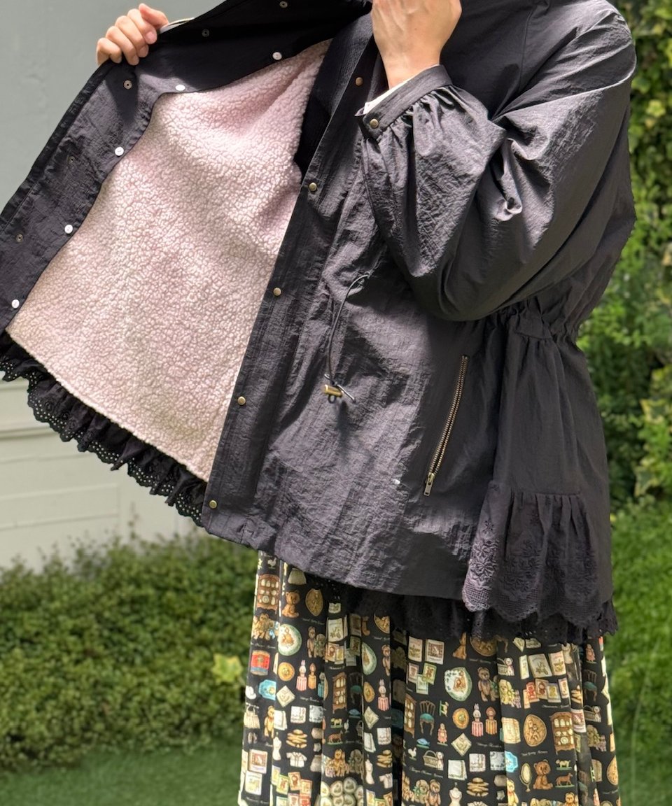 現物・M】レースコンビブルゾン | yukiemon