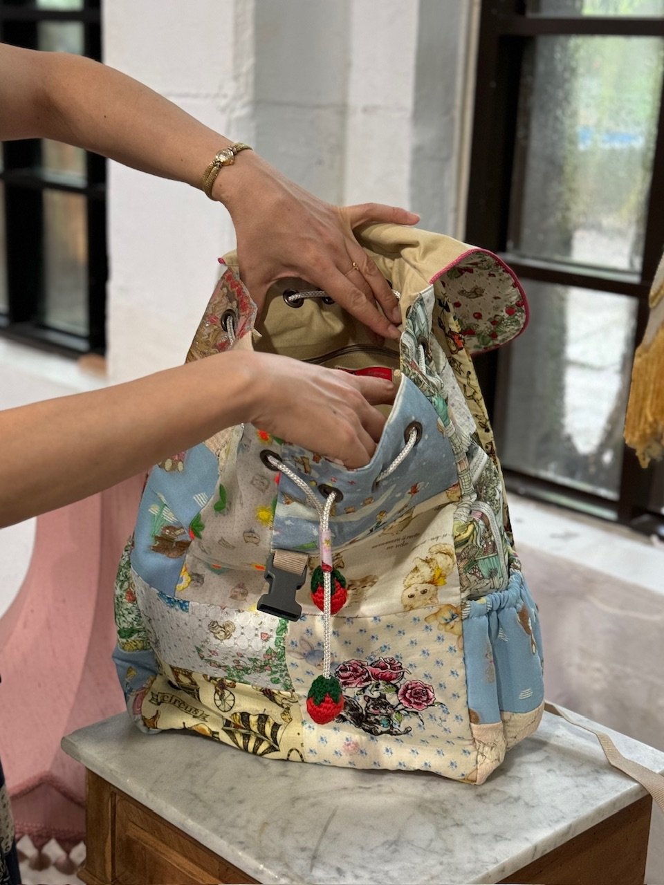 yukiemon パッチワークリュック 【公式通販】