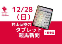 12/28(日)村山弘樹のタブレット競馬新聞(中山・阪神)