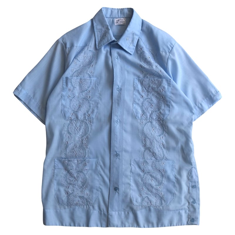 ビンテージ 刺繍 キューバシャツ / vintagecuba shirt | NVC vintage ビンテージ 刺繍 キューバシャツ / vintagecuba shirt | NVC vintage