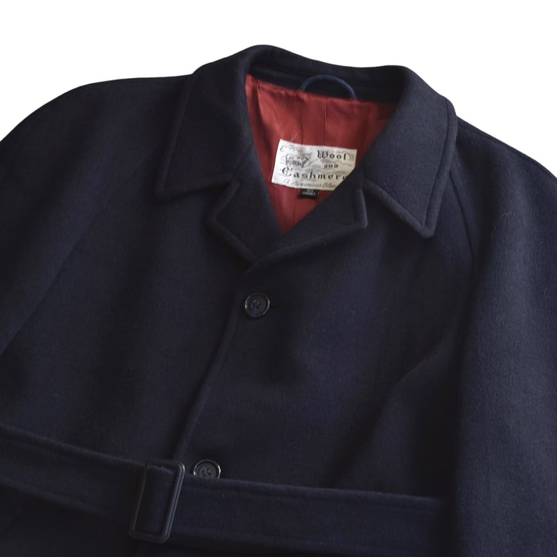 カシミア ウール ラグラン コート / cashmere wool raglan coat |