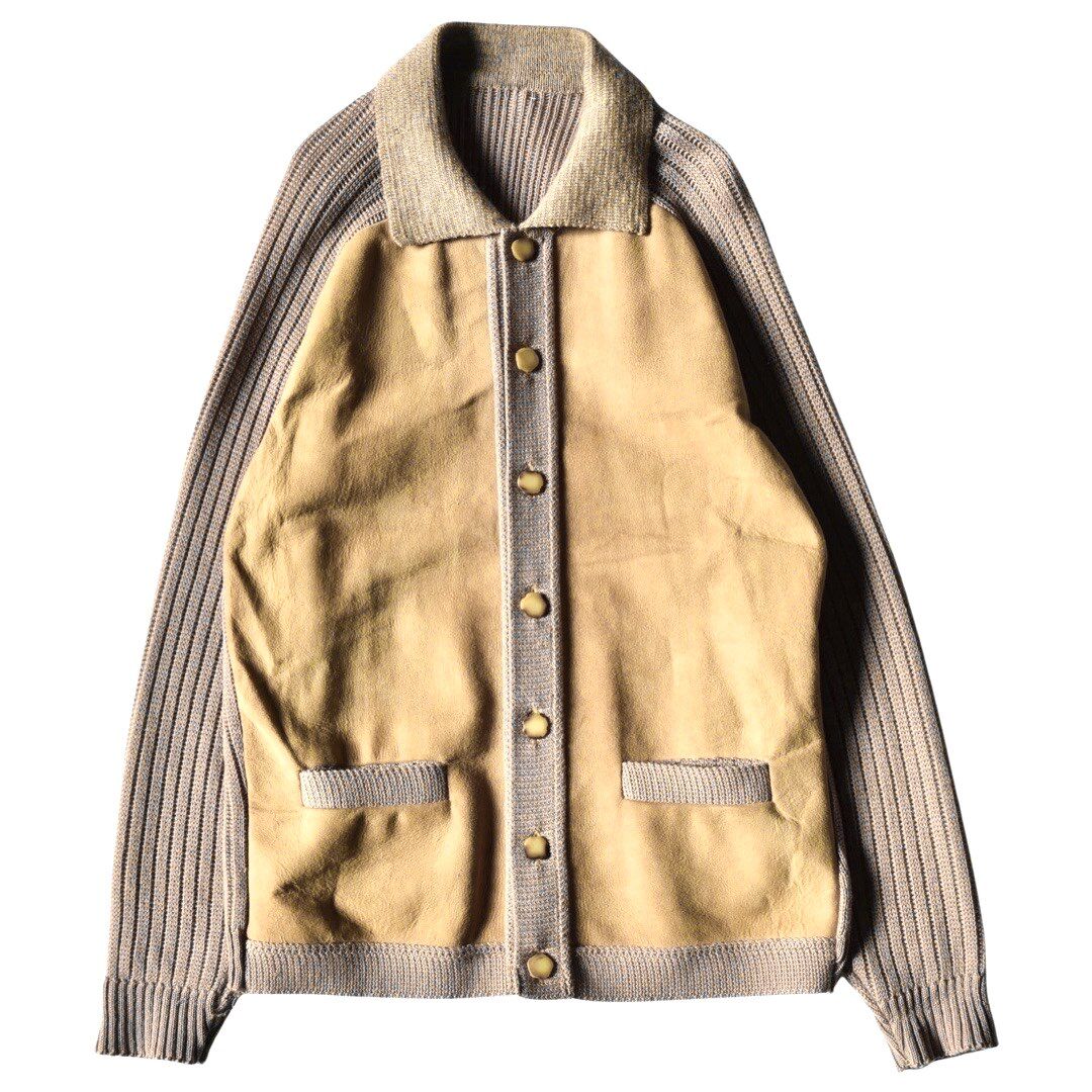 Knit Suede Stretch Jacket  試着のみ超美品