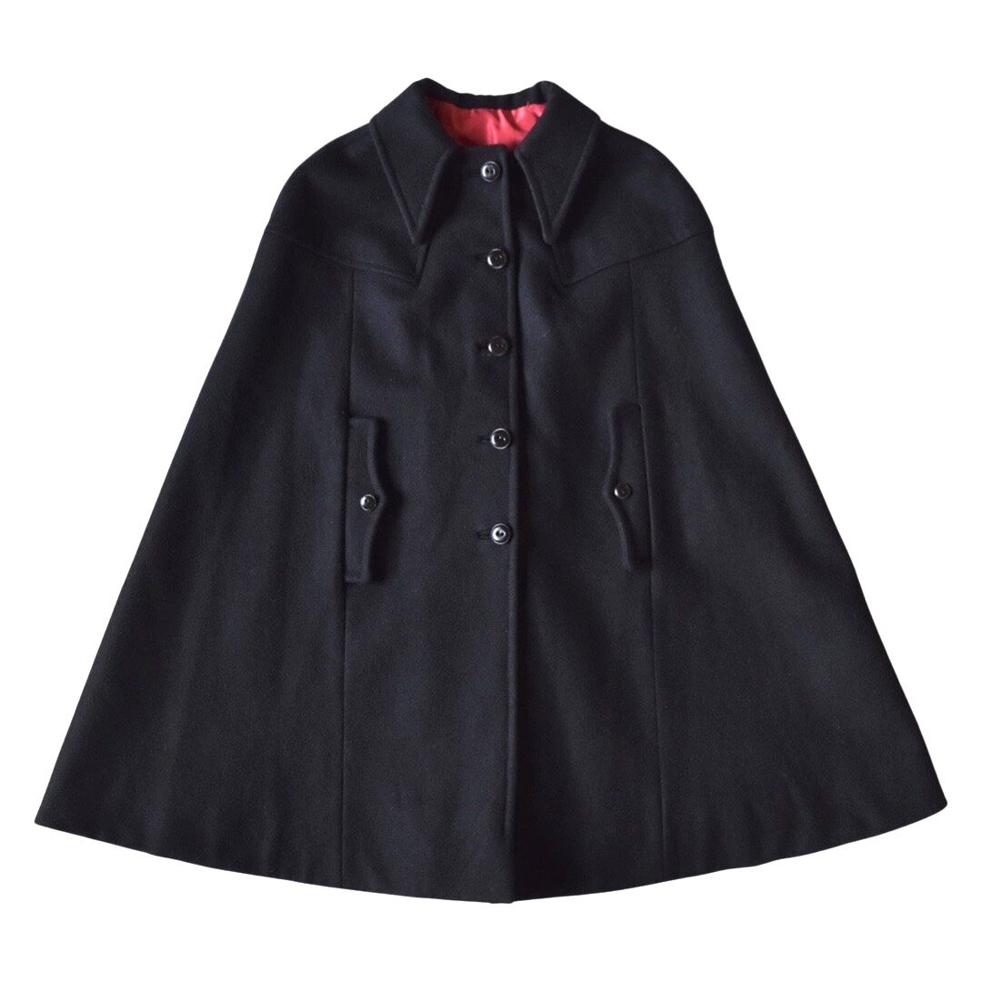 ビンテージ ウール ケープコート / vintage wool cape coat | NVC ビンテージ ウール ケープコート / vintage wool cape coat | NVC