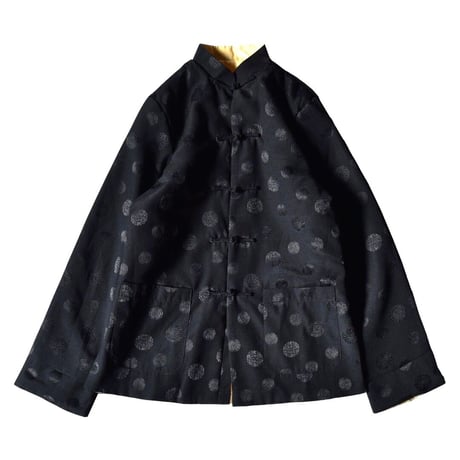 リバーシブル パデッド チャイナ ジャケット / reversible padded china jacket