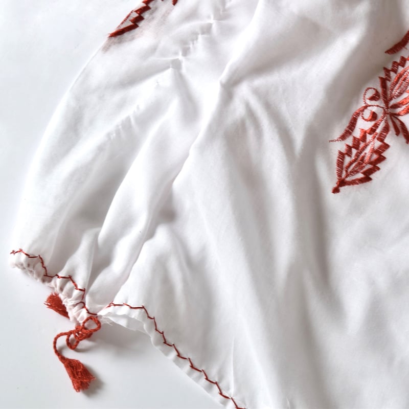 刺繍 スモック / embroidery smock | NVC vintage