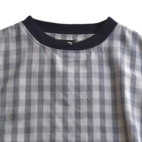 チェック プルオーバー ブルゾン ピステ / check pullover blouson piste