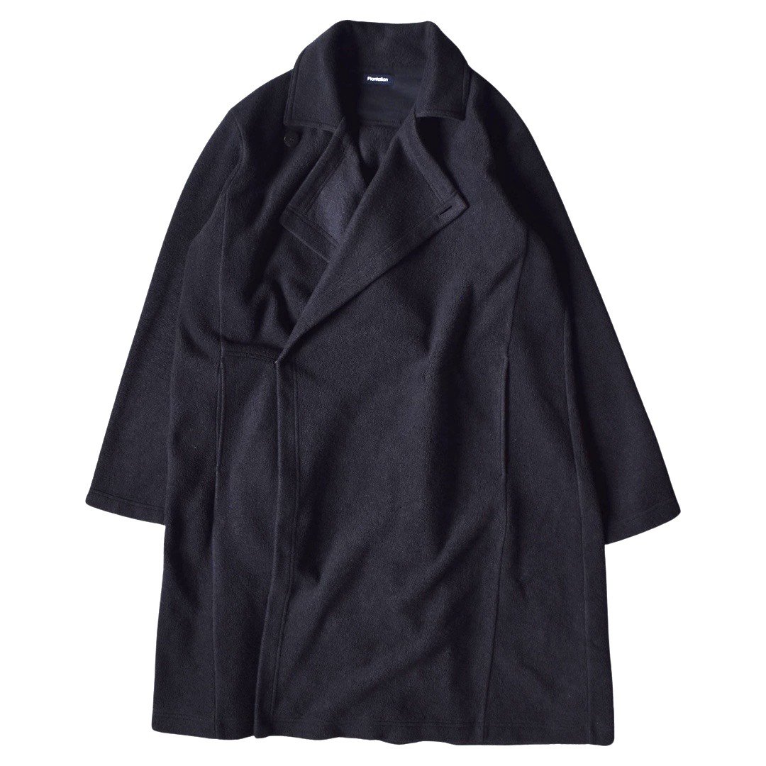 美品】PLANTATION/プランテーション フリース コート ガウン ワイド