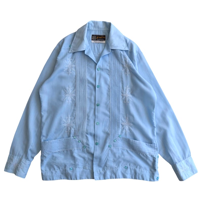 ビンテージ 刺繍 キューバシャツ / vintage embroidery cuba shir ビンテージ 刺繍 キューバシャツ / vintage embroidery cuba shir