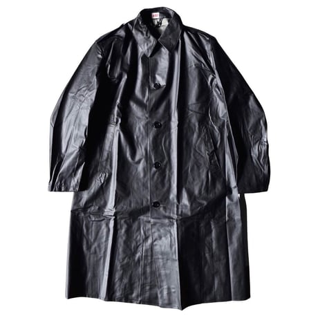 スウェーデン軍 ビンテージ ラバー レインコート / swedish military vintage rubber rain coat
