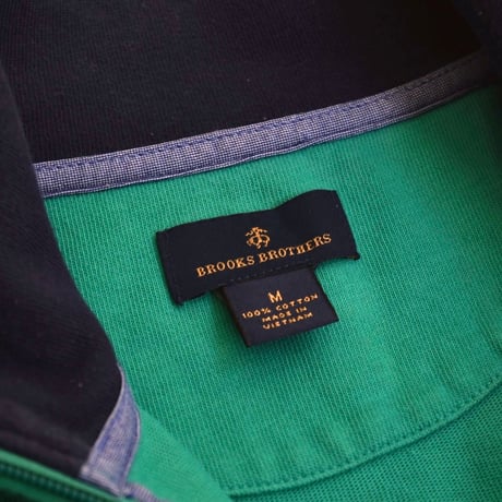ブルックスブラザーズ ハーフジップ ハイネック カットソー / "Brooks Brothers" half zip high neck cut sewn