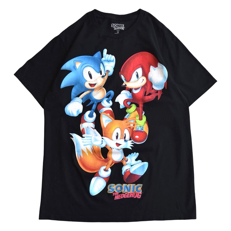 セガ ソニック・ザ・ヘッジホッグ プリント Tシャツ / SEGA セガ ソニック・ザ・ヘッジホッグ プリント Tシャツ / SEGA
