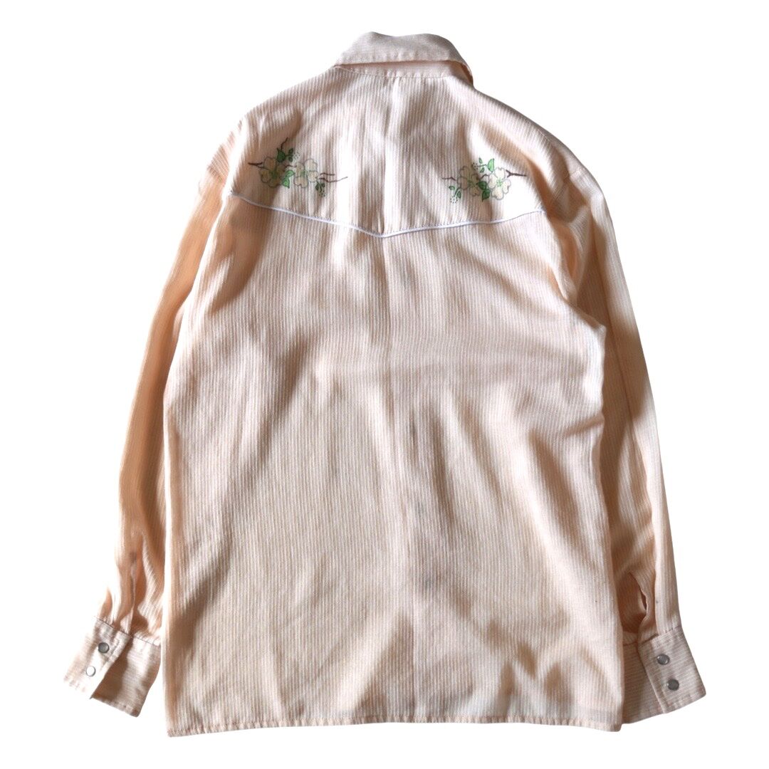 ビンテージ プリント ウエスタンシャツ / vintage print western