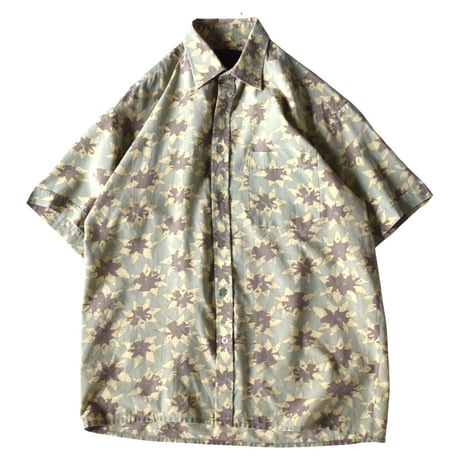 総柄 半袖 シャツ / all pattern half sleeve shirt