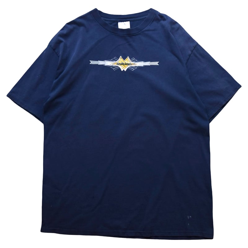 ヴィンテージ adidas ラインプリントTシャツ adidas プリント Tシャツ / 