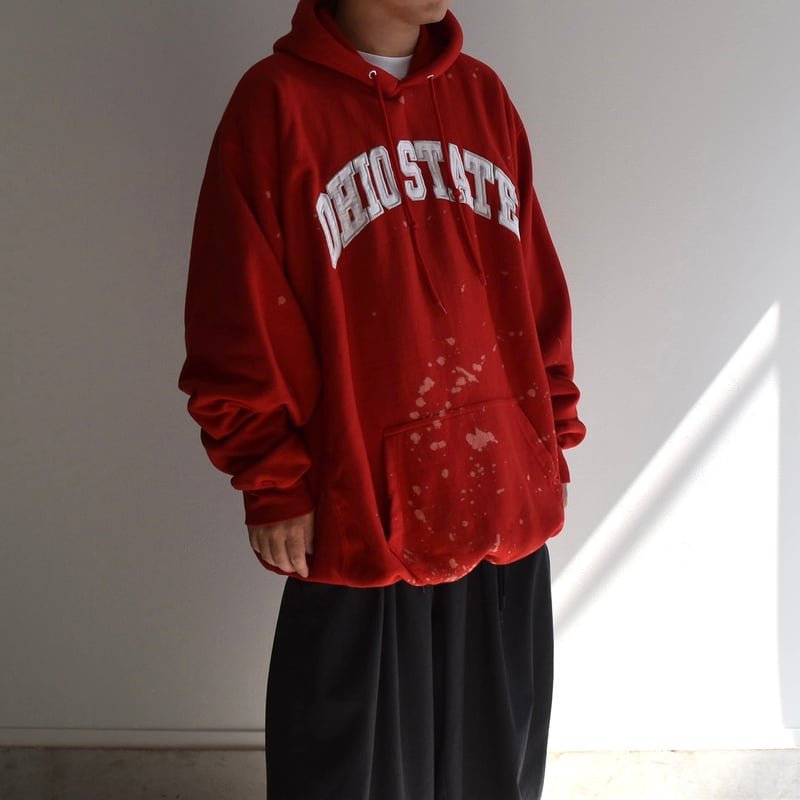 ブリーチ パッチ パーカー / bleached patch parka | NVC vintage ブリーチ パッチ パーカー / bleached patch parka | NVC vintage