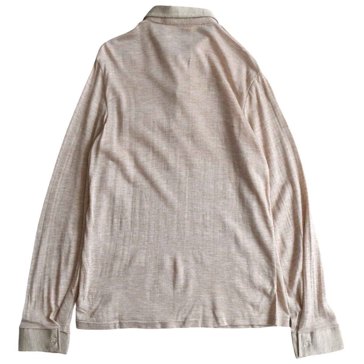 ビンテージ 長袖 ニット ポロシャツ / vintage LS knit polo ビンテージ 長袖 ニット ポロシャツ / vintage LS knit polo