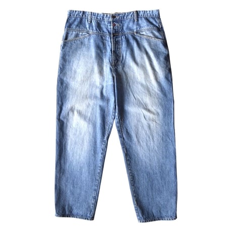 マリテフランソワジルボーW LOW 読み通す RISE DENIM PANTS 