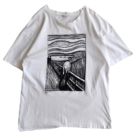 未着用品 エドヴァルド・ムンク マドンナ Tシャツ サイズL 怖い絵展