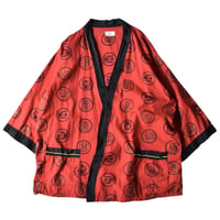 ビンテージ 総柄 オリエンタル 羽織り / vintage all pattern oriental haori