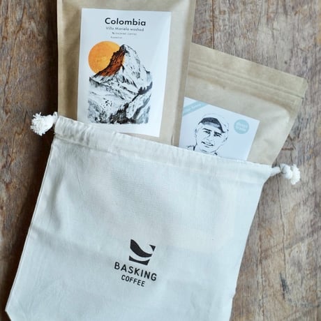 BASKING COFFEE オリジナル巾着