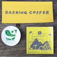 BASKING COFFEE オリジナルステッカー3枚セット