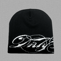 CURSIVE LOGO BEANIE
