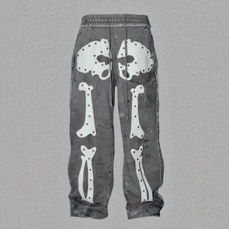 【macra】dirtybox SKELETON SWEAT PANTS macra】dirtybox SKELETON SWEAT PANTS 【公式通販】