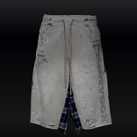 RAW EDGE SWEAT SHORTS