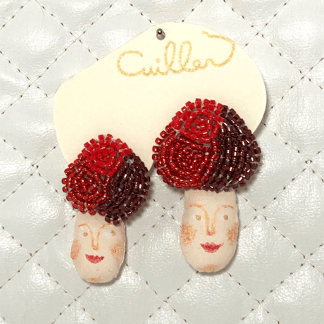 キノコな＊KAOピアス