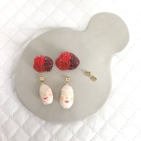 キノコな＊KAOピアス