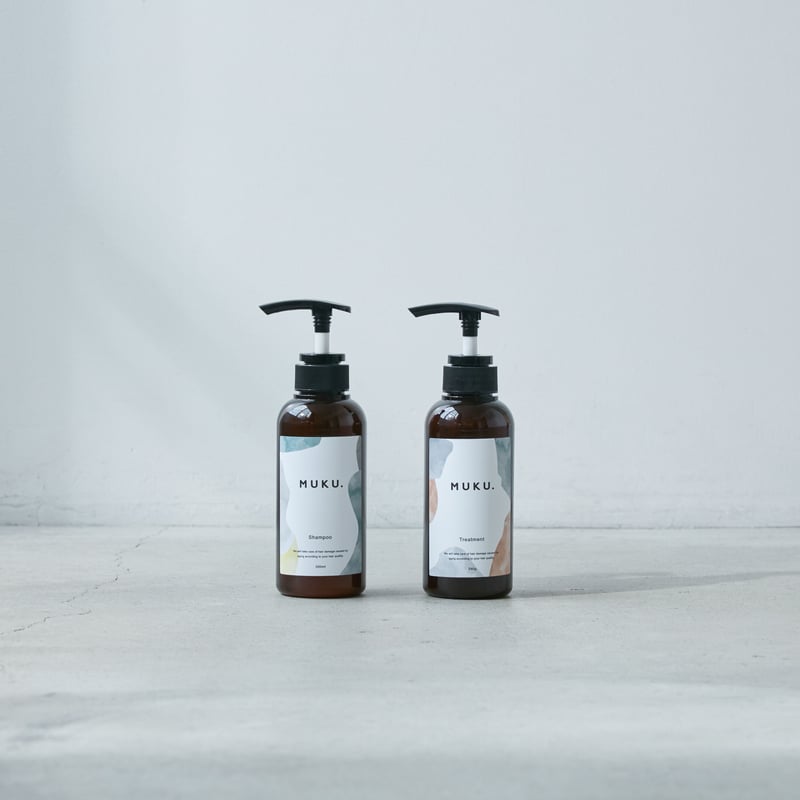 MUKU.シャンプー300ml・トリートメント290g セット | MUKU.STORE