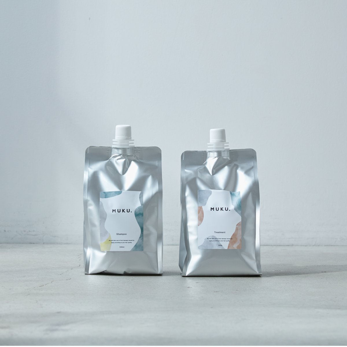 シャンプー 1000ml トリートメント 1000g セット MUKU.シャンプー1000ml・トリートメント1000g 詰替用 セット | MUKU.STORE