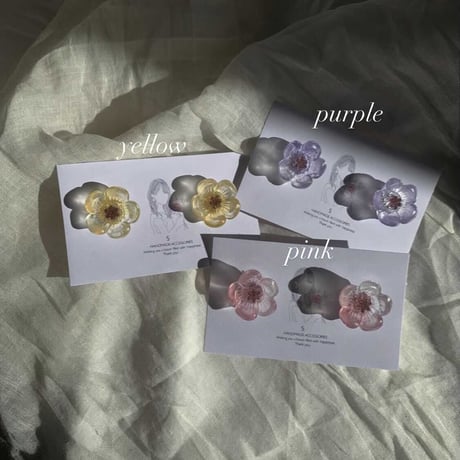 flower ピアスorイヤリング