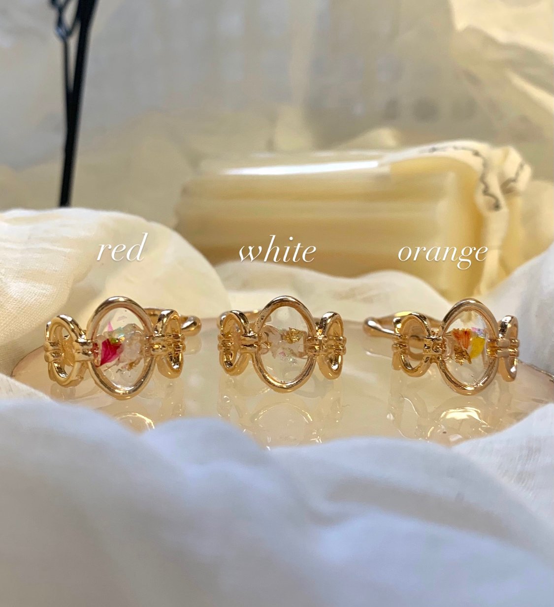 累計1万個個突破 flower ring | s-handmadeSTORE
