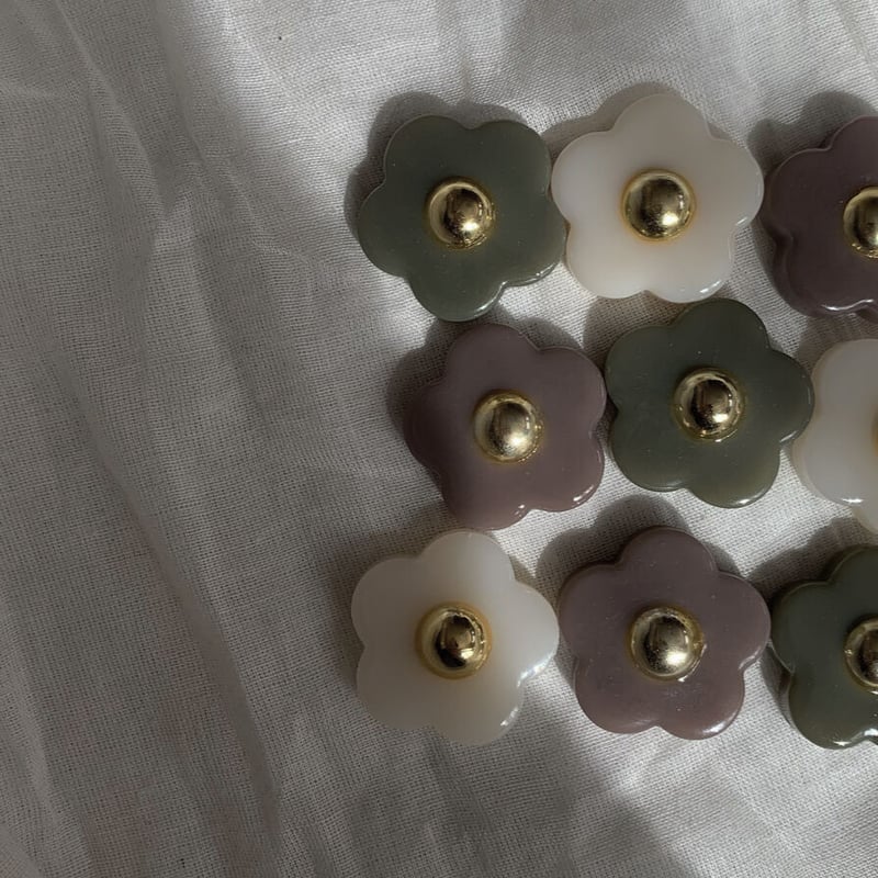 flowerピアスorイヤリング | s-handmadeSTORE