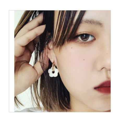 アレルギー対応　2way  pierce or earring