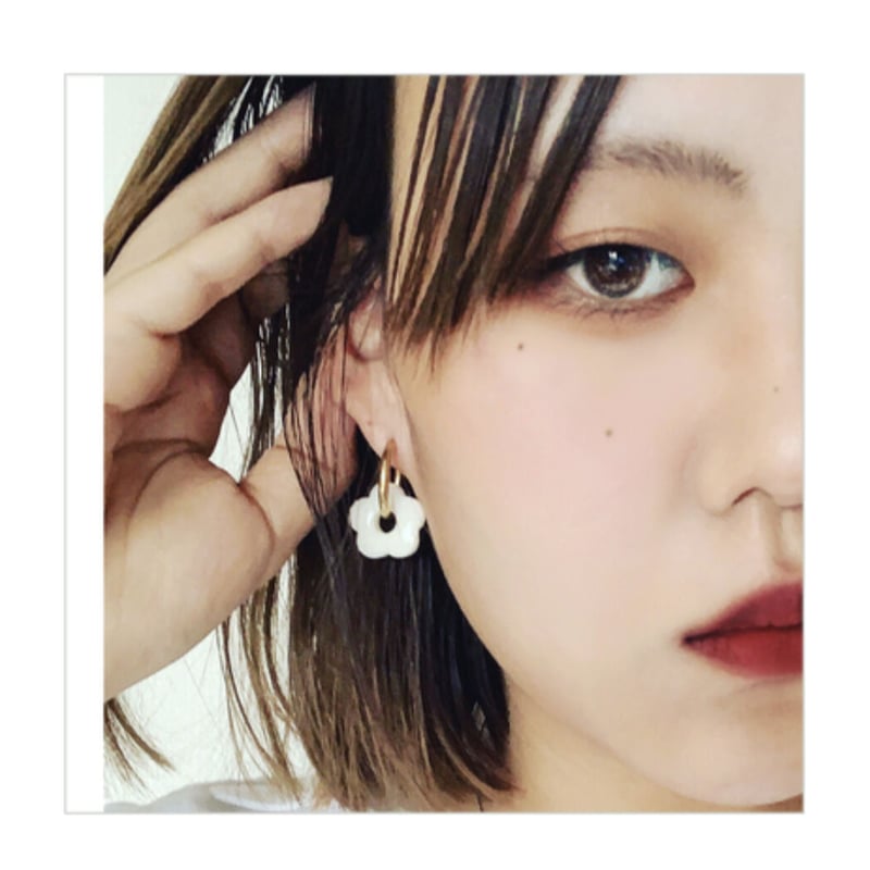 アレルギー対応 2way pierce or earring | s-handmadeSTORE