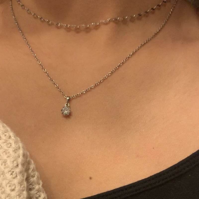 ネックレス　ジルコニア　 Zirconia Necklace II ジルコニアネックレス｜GLUCK（グルック）公式