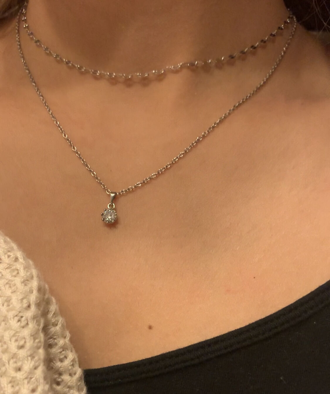 Tori Stephens 14K 14金　CZ ネックレス　高級ジルコニア Tori Stephens 14K 14金 CZ ネックレス 高級ジルコニア Tori