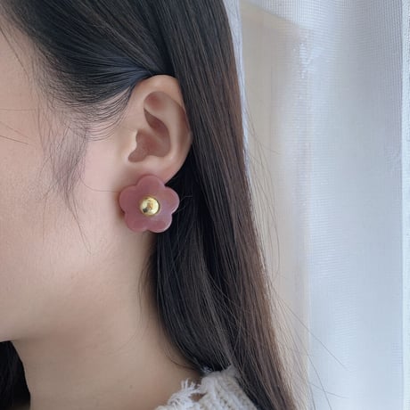 flower ピアスorイヤリング